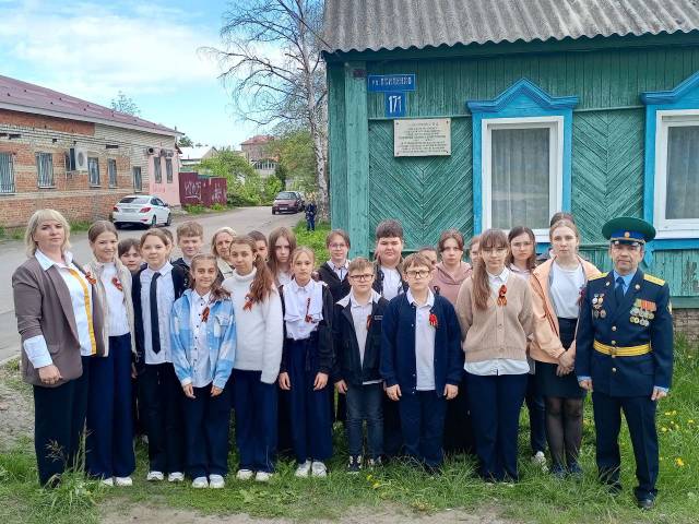 "Уроки мужества в преддверии Дня Победы".