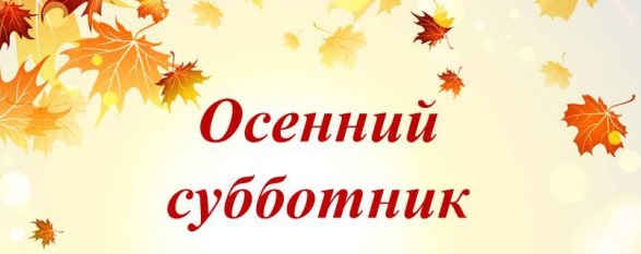 &quot;Осенний субботник&quot;.